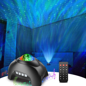 Galaxy projector, perfect for creating a cozy, romantic atmosphere on Valentine's Day.