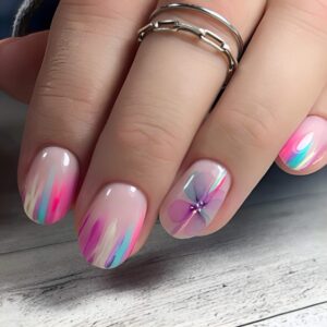 colorful nails