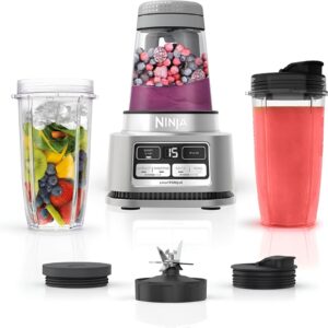 A powerful blender designed to make smoothies, shakes, and other blended drinks.