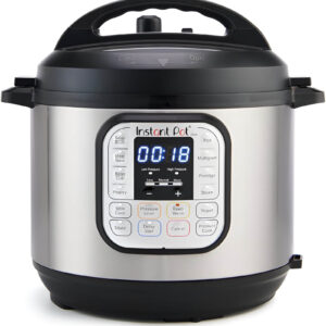 A multi-functional Instant Pot that works as a pressure cooker, slow cooker, rice cooker, and more.