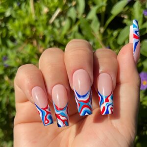 4th of july nails