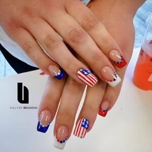 4th of july nails