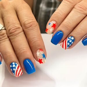 4th of july nails