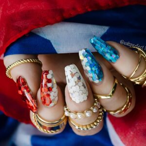 4th of july nails