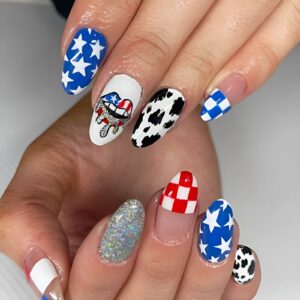 4th of july nails