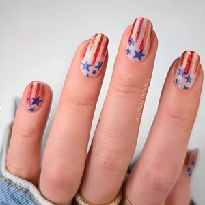 4th of july nails