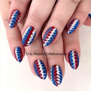 4th of july nails