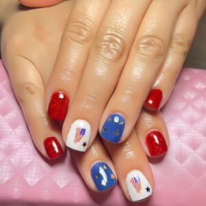 4th of july nails