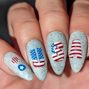 4th of july nails