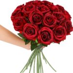 red rosed boquet