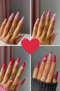 Gorgeous and trendy Valentine's day nail ideas and inspiration