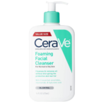 Cerave foaming facial cleanser, great for oily skin