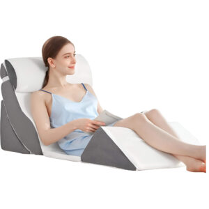 Adjustable wedge pillow for mom’s ultimate comfort and relaxation.