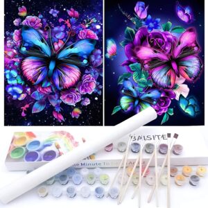 Creative adult paint-by-number set for mom to unwind and create.